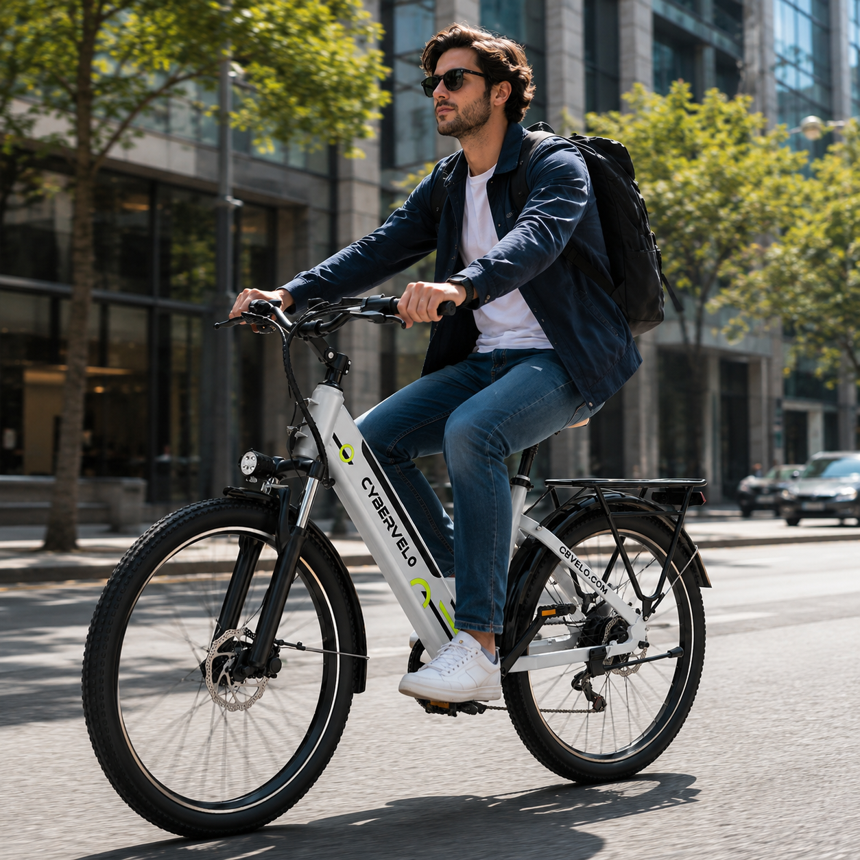 Recommended Cybervelo CityFlow and Explorer series e-bikes.