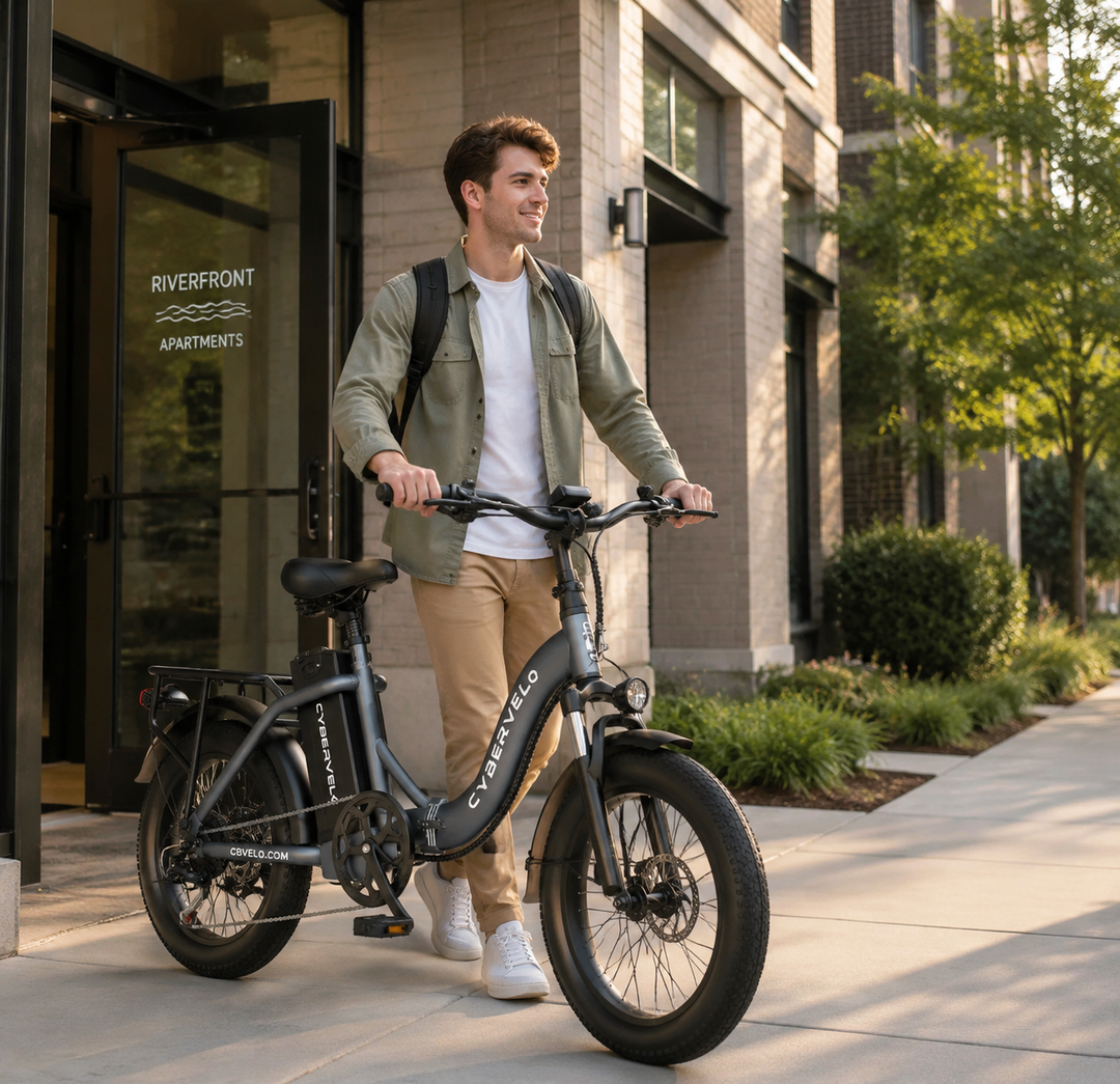The Best Commuter Ebike for Apartments: Cybervelo Space-Saving Guide