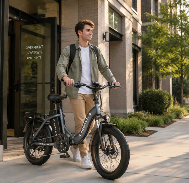 The Best Commuter Ebike for Apartments: Cybervelo Space-Saving Guide