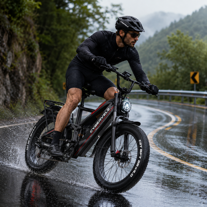 How E-Bike Traction Saves You from Cornering Wipeouts