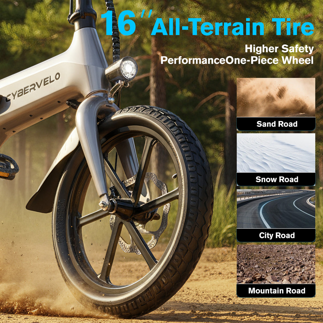 EK13 16"up to 60 Miles 20+MPH