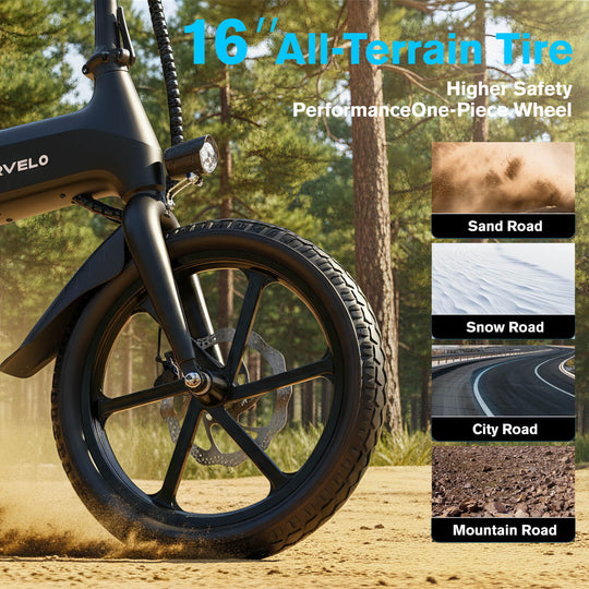 EK13 16"up to 60 Miles 20+MPH