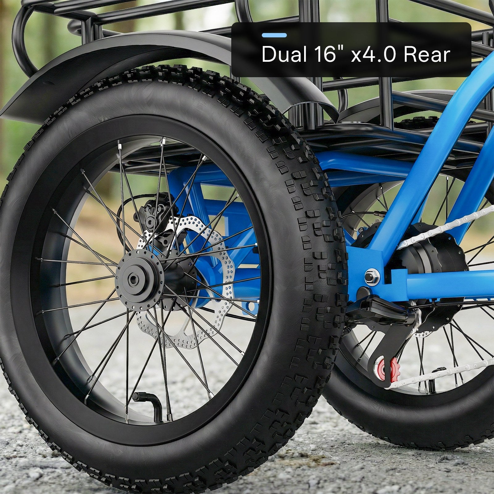 CYBERVELO C16 - Wide Tires and Disc Brakes