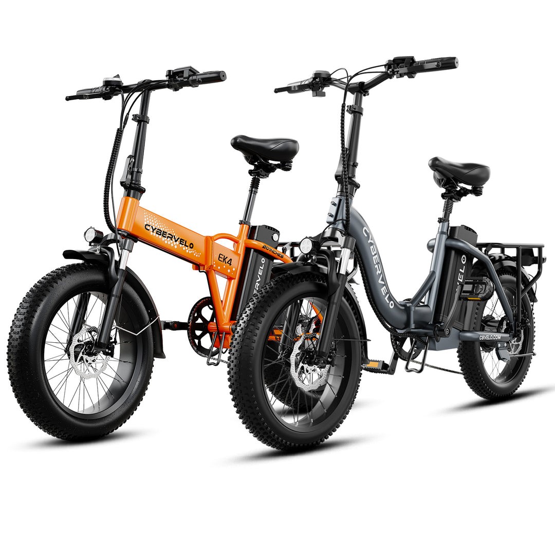 Combo-EK4+Mars700 Folding Ebike