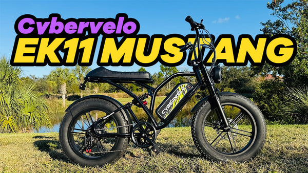Cybervelo EK11 eBike - Massive Battery - Review & Test