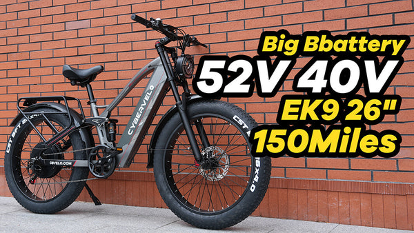 Cybervelo EK9 E-bike Speed Tests 50MHP