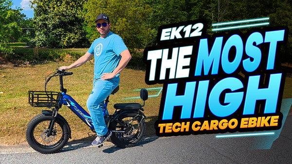 A Budget Comfort Cruiser! The Cybervelo EK12 Electric Bike!