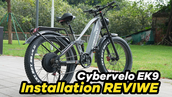 Insanely Fast Budget E-Bike Cybervelo EK9 52v 40ah 26x4