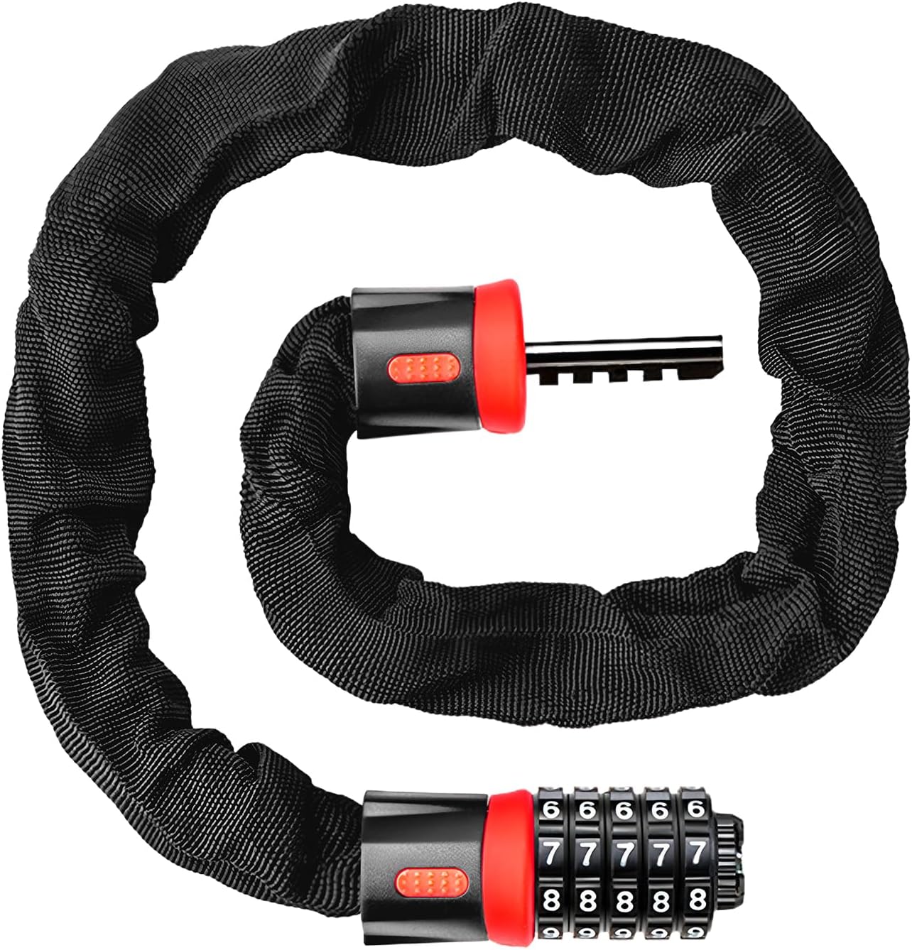Bike Chain Lock 5-Digit Combination