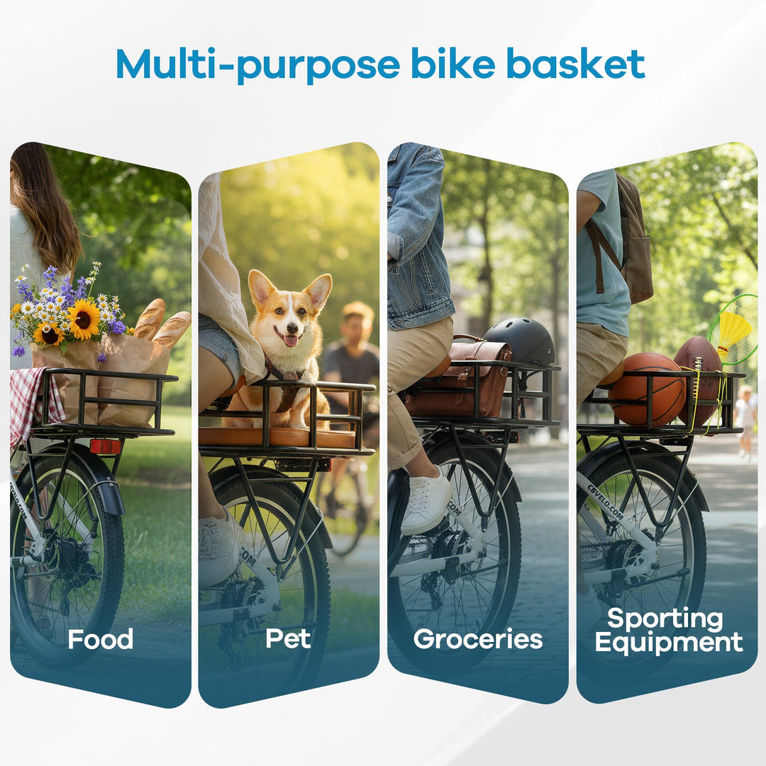 E BIKE Rear Basket