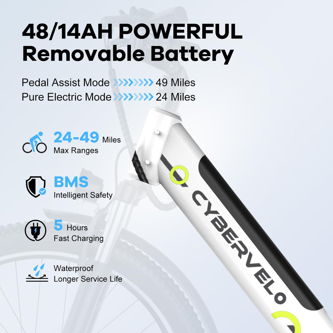 EK2 Pro  26'' up to 80 Miles,28mph - CYBERVELO