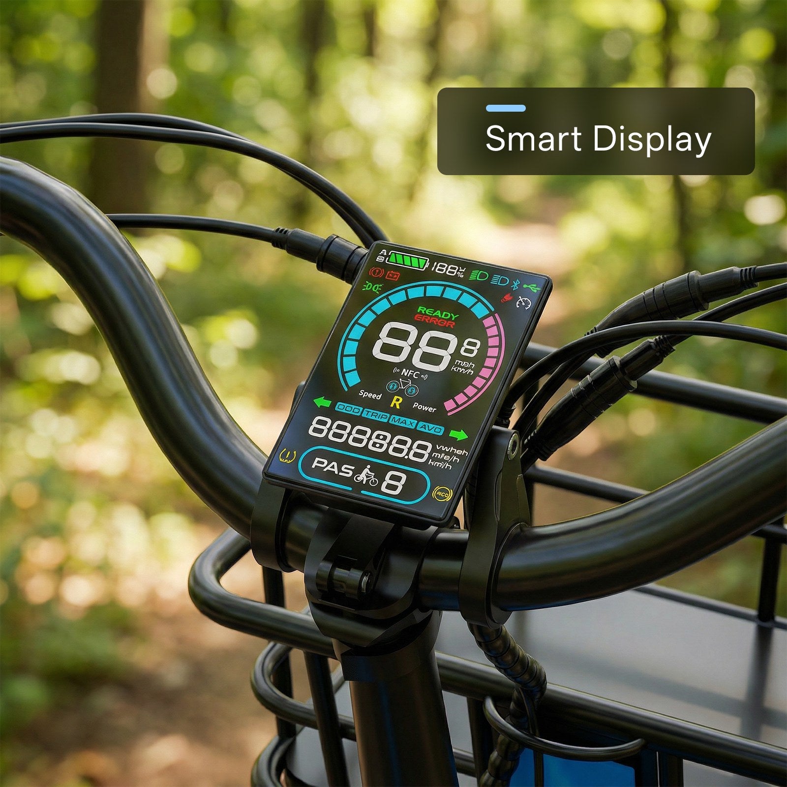 CYBERVELO C16 - Ride Information at a Glance