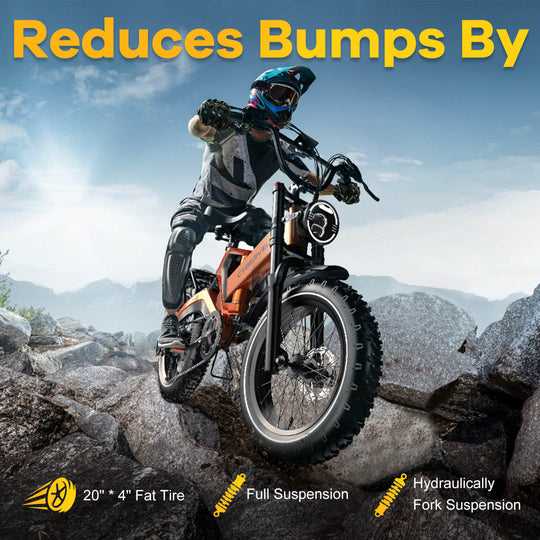 Combo-EK6 Full Suspension Ebike