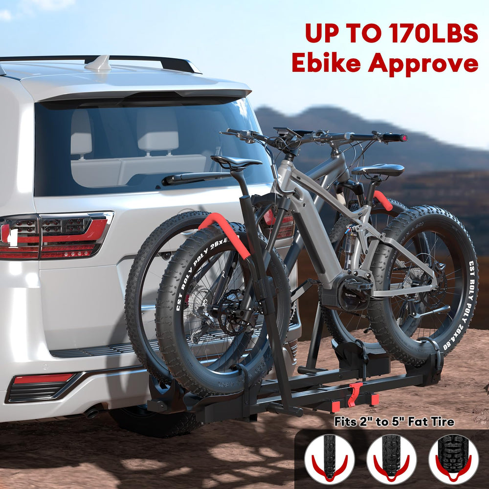Rack 2 Electric Bikes