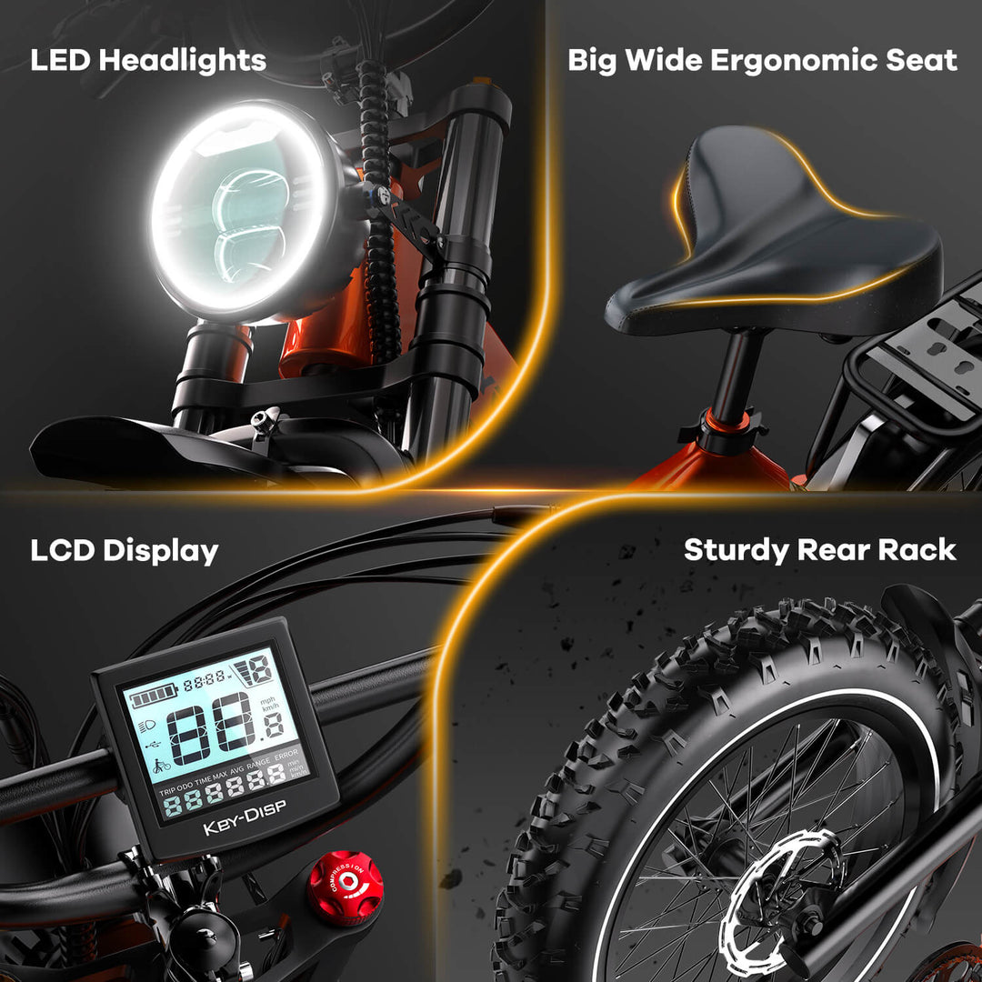 Combo-EK6 Full Suspension Ebike
