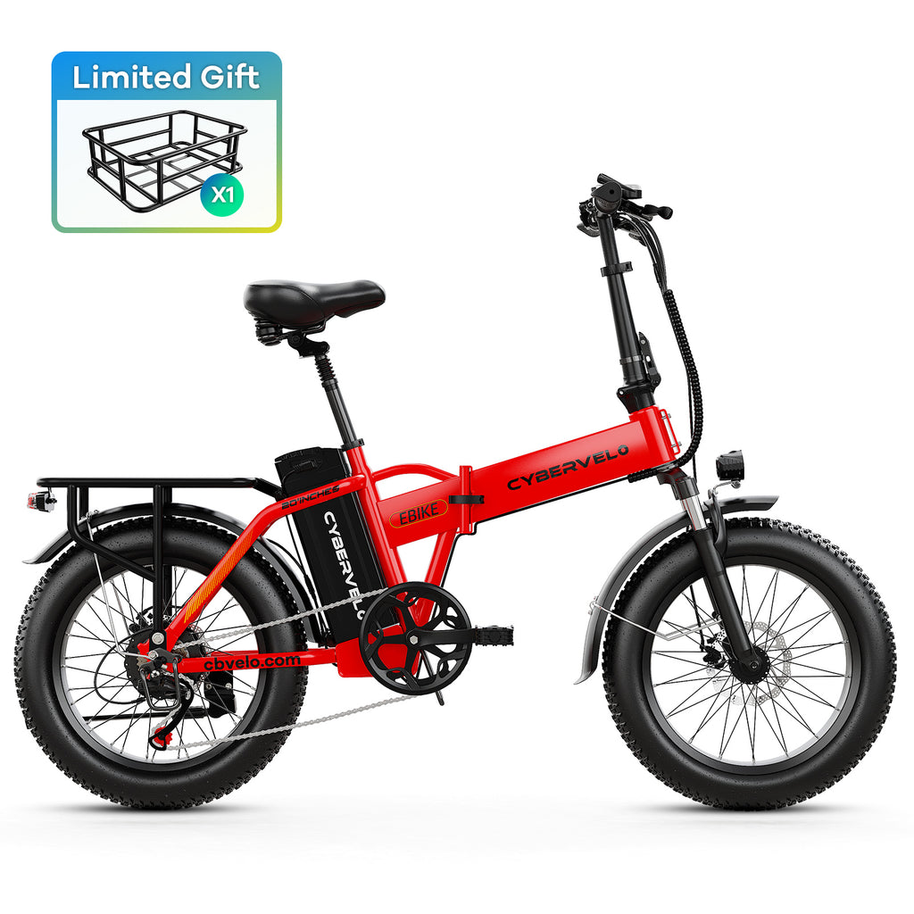 Cybervelo EK4 Folding Fat Tire Electric Bike – CYBERVELO Cybervelo EK4 Folding Fat Tire Electric Bike – CYBERVELO