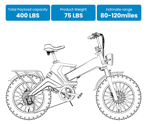 EK6 48V25AH 100 Miles 28MPH