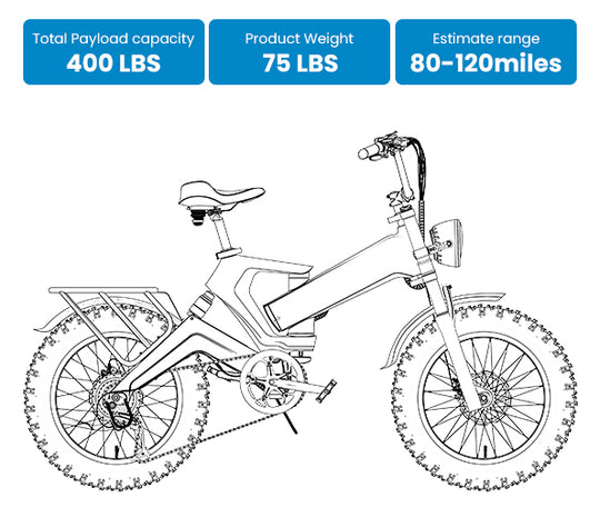EK6 48V25AH 100 Miles 28MPH