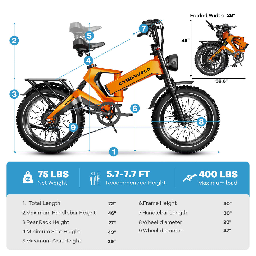 Combo-EK6 Full Suspension Ebike