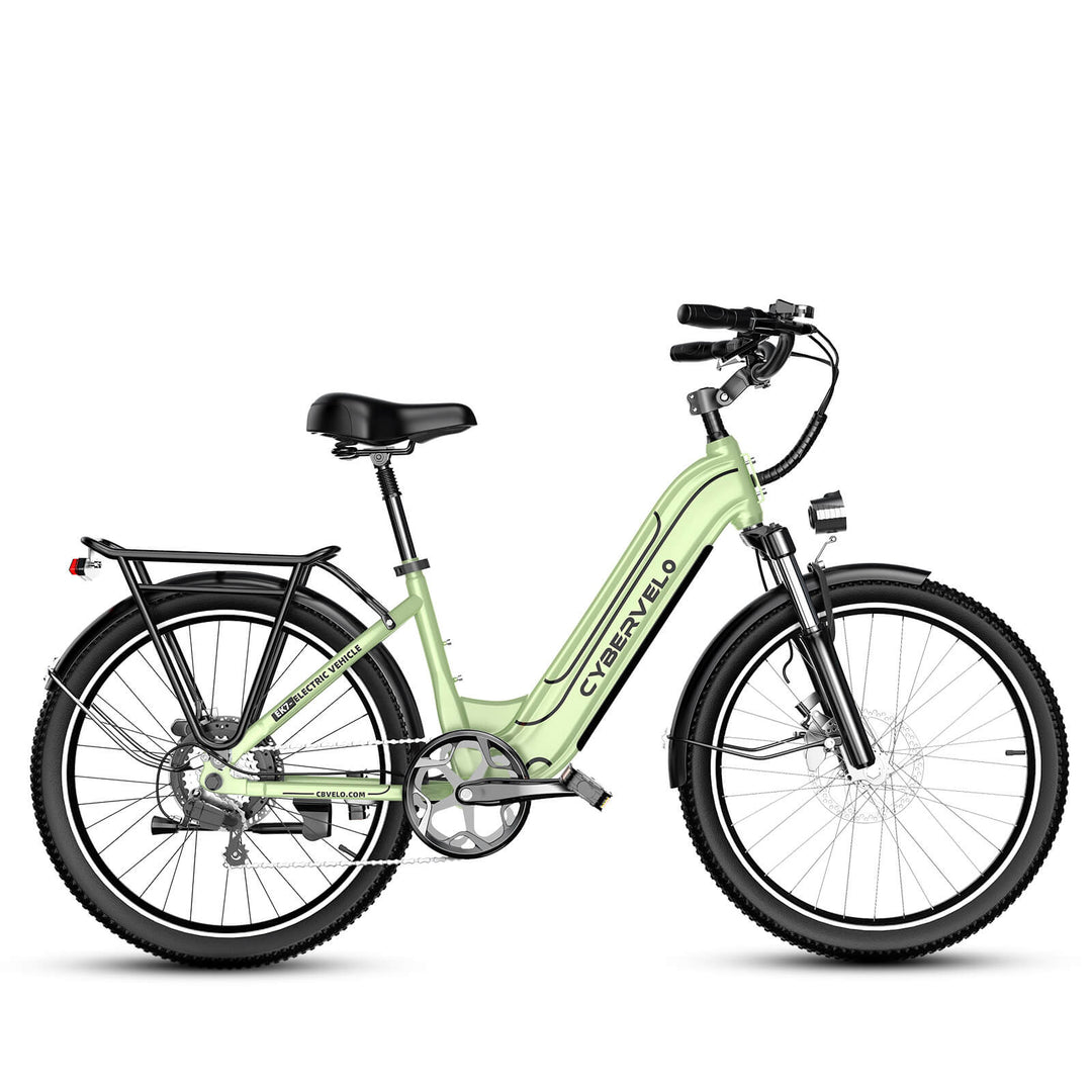 kinderfahrrad 80er jahre Cybervelo EK7 Step-Thru Electric Bike | 20MPH | 80 Miles Range