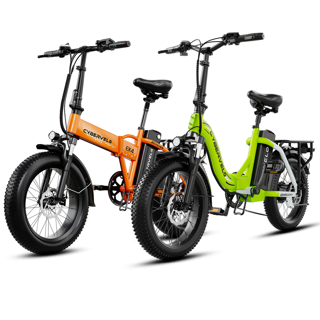 Combo-EK4+Mars700 Folding Ebike