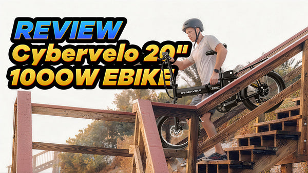 Cybervelo 1000W Folding Electric Bike - Review